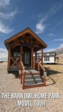 Tour The Barn Owl Home Park Model with us! 🏡