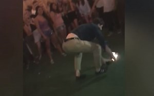 VIDEO: Dancing FBI agent accidentally shoots bar patron