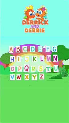 🔠 Learn Your ABCs with Derrick and Debbie 🎤#shorts #nurseryrhymes #kidssongs