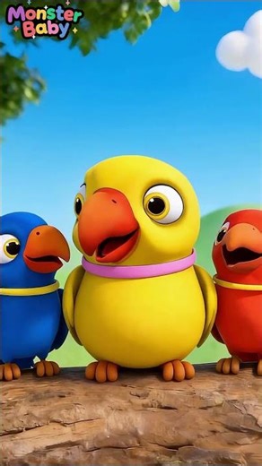 Baby Big Bird Sings La La La 🎵 #sesamestreet #cocomelon #nurseryrhymes #monsterbabyred