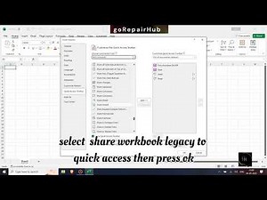Make 1 Excel file allow Multiple Users at the same time I gorepairhub
