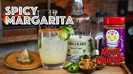 Make a spicy margarita with balanced heat and flavor