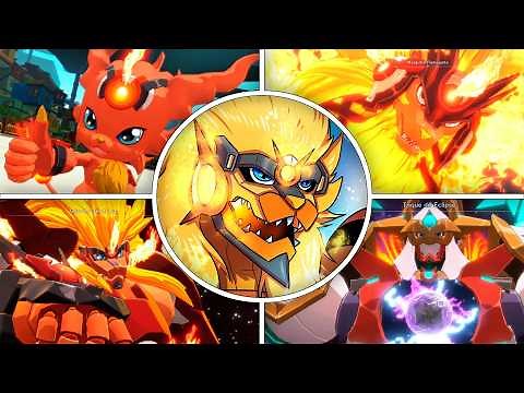 Apollomon & Digivolutions – Unique Skills Showcase | Digimon Story Time Stranger