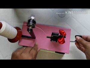 Como fazer Laço Pet simples, na máquina de fazer Laços.
