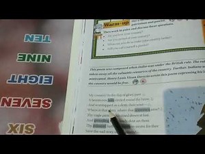 EXPLANATION OF TO INDIA-MY NATIVE LAND BY HENRY LOUIS VIVIVAN DEROZIO