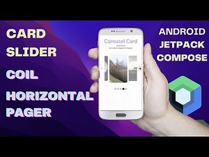 Carousel Card en Android Jetpack Compose. Cards Slider. Coil. Horizontal Pager. GraphicsLayer.