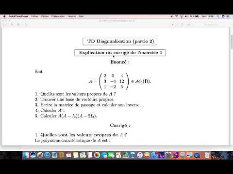 Exercice 1- Diagonalisation