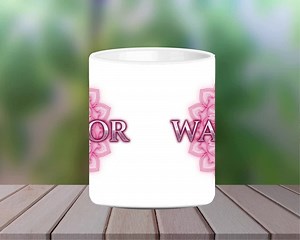 Warrior Mandala Mug Wrap, Breast Cancer Awareness Sublimation PNG, Inspirational Pink Mandala Design - Etsy Canada