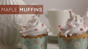 We made these delicious Maple Cupcakes to serve with a with cup of tea. Are you ready to try them for your evening get-together? http://bit.ly/2nfUqhL | Maple from Canada - India