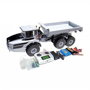 RC Volvo A40G truck White 1/14 - Free Shipping - GoldLandRC.com