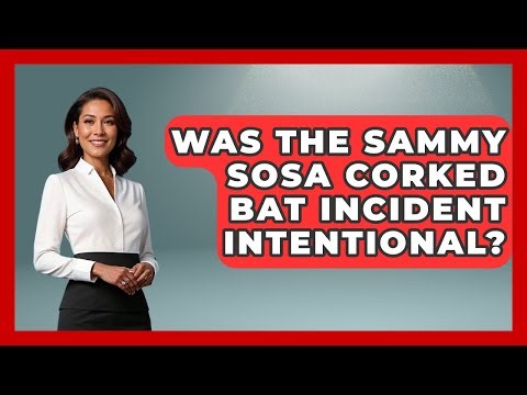 Was The Sammy Sosa Corked Bat Incident Intentional? - Epic Sports Tales