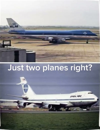 747 runway collision #automobile #airplane