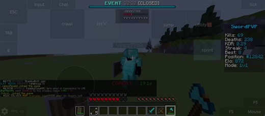 new acc new PvP - - - #java #foryou #minecraft #fyp #pvp