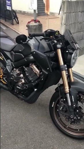CB650Rもりわきマフラー