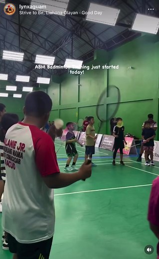5.4K views · 55 reactions | ABM Badminton Training Day 1 with Coach Eric Arimao. Thanks lynxaguam for the video!  | ABM Badminton Court | Facebook