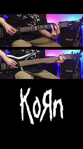 KORN - Falling Away From Me - Guitar and Bass Cover