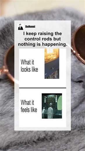 I keep raising the control rods but nothing is happening. #memes #meme #memesdaily
