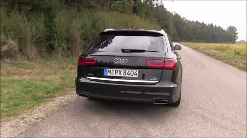 2016 Audi A6 Avant 3.0 BiTDI (320 HP) short test drive