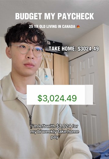 How I budget my biweekly paycheck as a software engineer #finance #salary #softwareengineer #techjobs #budgeting