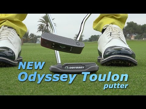 The new Odyssey Toulon putter, you have to feel it