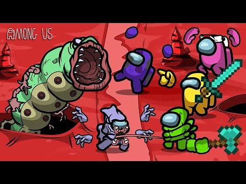 Among Us Zombie Ep 116 SandWorm Attack - Animation