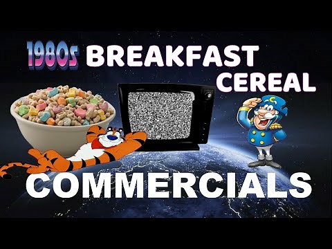 1980s Breakfast Cereal Commercials Tv Ads (Over 1 Hour)