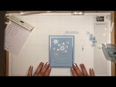 Stampin' Up! Snowflake Wishes Christmas Card