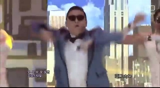 鸟叔PSY江南Style歌词意译繁体中文现场版MV高清版