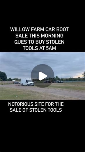 Stolen Tools UK on Instagram: "5am buyers eager to buy stolen tools at this boot sale - we need to get this shut down Willow Boot Sale Every Sunday New Road Wennington. Rainham. A1306 (Old A13) Post code RM13 9ED #stolentools #uk #tooltheft #london #birmingham #ford #toolsofthetrade #toolthief #londoncrime #crime #tradesmen #electrician #plumber #carpenter #painter #plasterer #makita #wickes #screwfix #toolstation #selco #buildersdepot #stoptooltheft #metpolice #bbc #sadiqkhan #mayoroflondon"