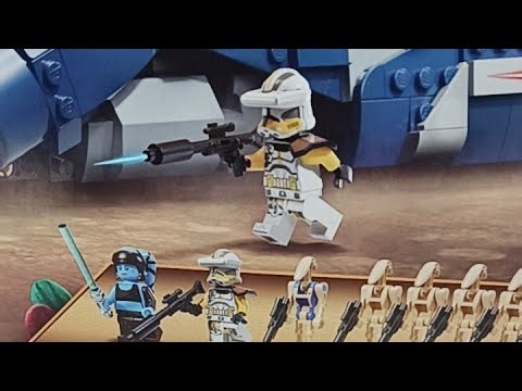 Building the LEGO MTT for Commander Bly LIVE!