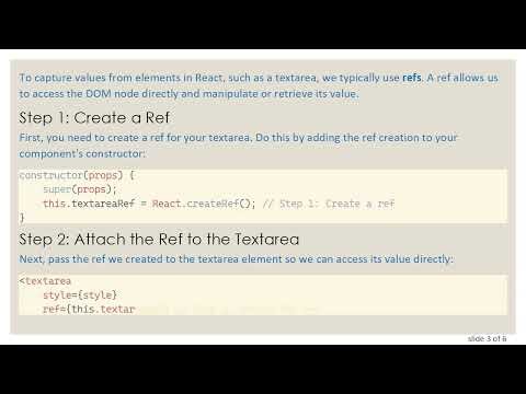 How to Get Value from an Element in React JS