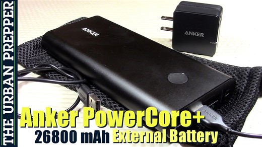 Anker PowerCore+ 26800 mAh external battery full performance test