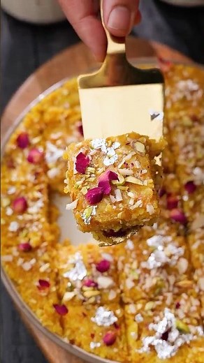 Super tasty and addictive mithai at home in Just 20 mins | Sev ki Barfi | Quick & Easy #recipe