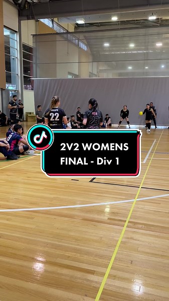 2v2 Women's Final - Division 1 Dodgeball Match