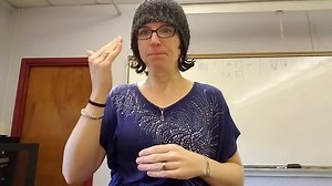 Deconstructing power in our word choices like the first ASL Flash video about "public". Here the neutral all-encompassing sign for Muslim is discussed. Item of clothing or immigration status is not used to describe other religions. For example the Pentecostal women cannot cut their hair or wear pants. We dont sign long hair or long dress for pentecostal, do we? The symbol for Muslim is a crescent moon and a star. The sign I was given through my interaction with deaf and hearing muslim friends an