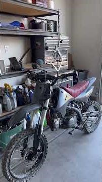 Let’s get my 125 Apollo dirt bike running after sitting for months!!!