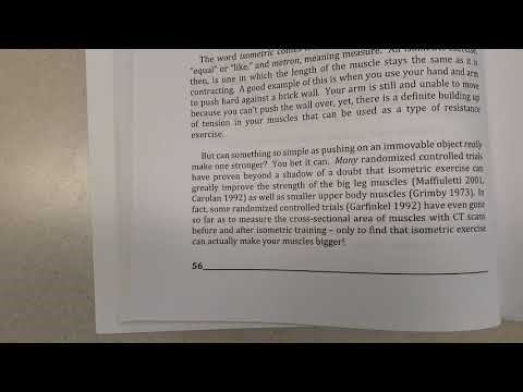 How to use isometric exercises to make your rotator cuff stronger.