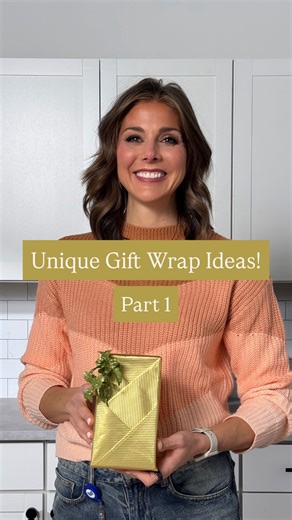 The Container Store on Instagram: "Make your holiday gifts the prettiest ones under the tree with this easy gift wrap trick!🌲🎁 Watch until the end for a simple gift-wrap hack that instantly makes your presents look elevated using gift wrap from #TheContainerStore. Stay tuned for part 2! #giftwrap #giftwrapping"