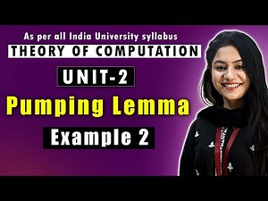 PUMPING LEMMA Example 2 | UNIT 2 | AKTU | AUTOMATA THEORY | #TAFL #TOC
