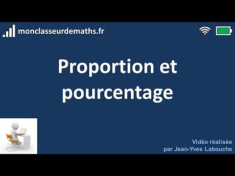 Proportion et pourcentage
