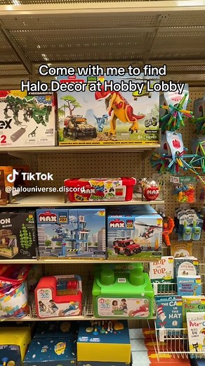 Halo Decor Finds at Hobby Lobby for Gaming Fans