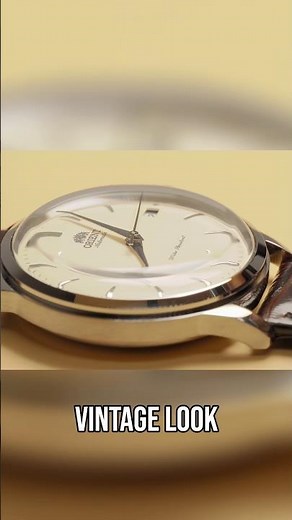 How The Orient Bambino 38mm Gets Its Vintage Look
