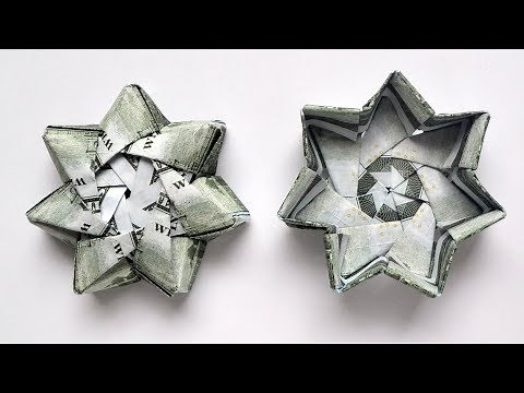 Heptagonal MONEY BOX | Dollar Star Origami | Tutorial DIY by NProkuda