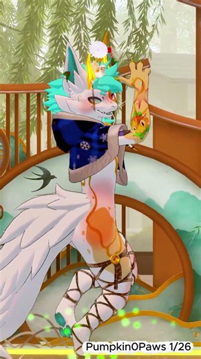 Birdbrain dance #furry #vrchat