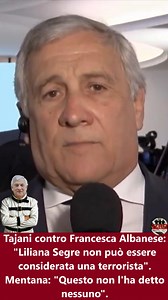 Tajani il Fabbro delle Fake: Inventa Offese di Francesca Albanese a Liliana Segre. Siamo alla follia | Italia Mattanza