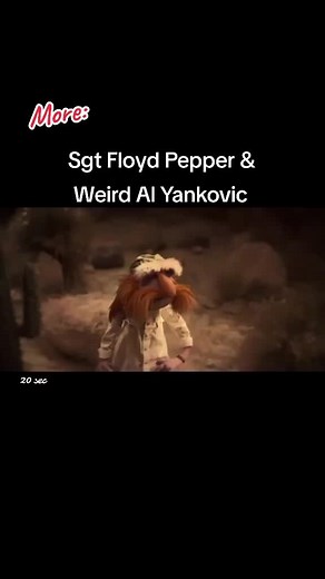 Sgt Floyd Pepper and a cameo by Weird Al Yankovic in new series 'The Muppets Mayhem'. #weirdalyankovic #weird #lion #king #floyd #sgtfloydpepper #sergeant #muppets #mayhem #muppetsmayhem #new #series #disneyplus