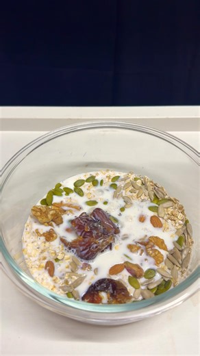 Healthy Overnight Oats #breakfast #breakfast Recipe#weightloss