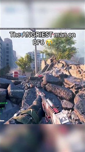 The ANGRIEST Man on BF6 😭 #battlefield #battlefield6