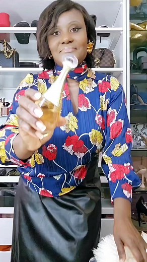 6.2K views · 203 reactions | OOTD: Floral long sleeve shirt on A shape leather skirt. SOTD: J'dore infinisime( Miss Dior) . Church outfit | Mom to 4boys | Facebook