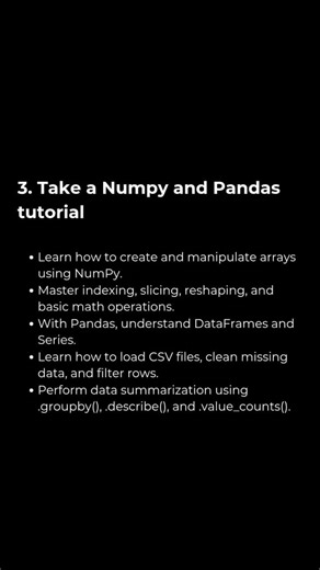 Master the fundamentals—SQL, Python, and problem-solving.